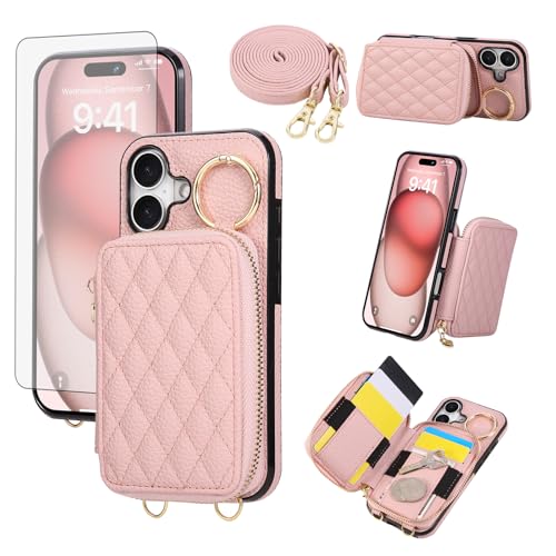 Coque iPhone 17 Asuwish XKZHAXLLB rose protection antichoc fine