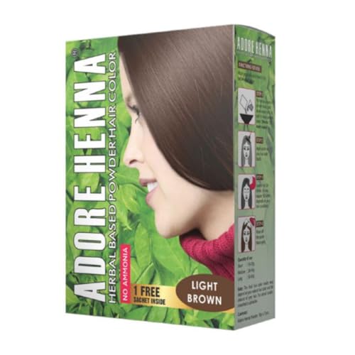 Color en polvo para cabello marrón claro miniatura 1