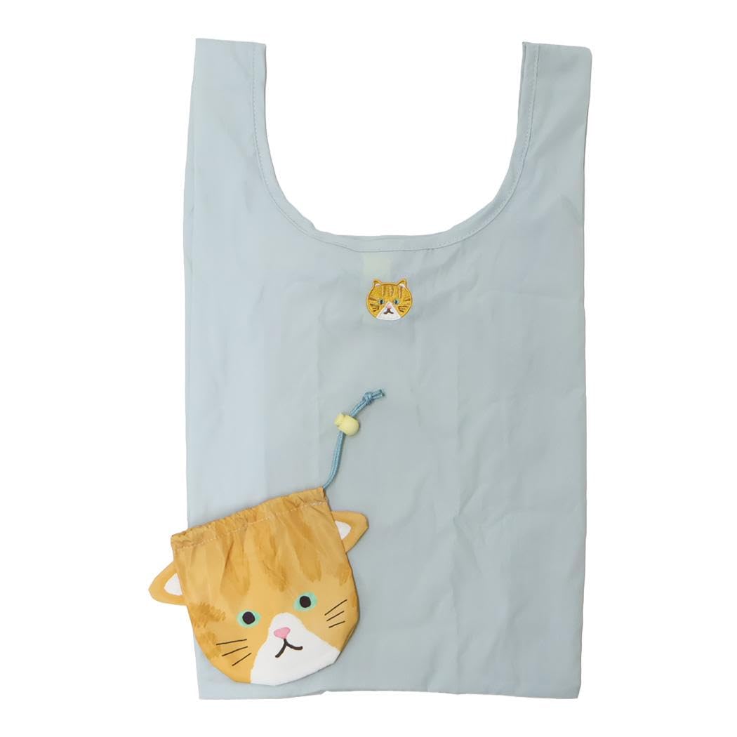 Amazon.co.jp: フレンズヒル PAL FUN! 巾着付エコバッグS チャトラ