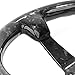 HIWOWSPORT Forged Carbon Fiber Racing Steering Wheel 14'' inch 350mm Diameter 6 Bolts