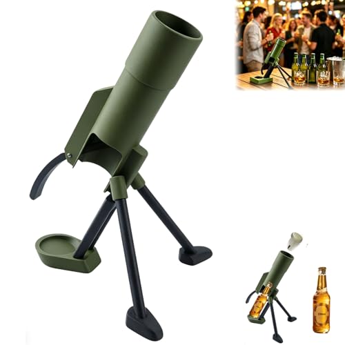 51mm Bier Mörser Flaschenöffner Biermörser BieröFfner MöRser Für Bars Regale FlaschenöFfner MöRser Für Männer Aufgerüstet Bierflaschen MöRser