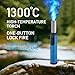 Butane Torch Lighter windproof lighters refillable lighters kitcheflame thrower gunn, dining room, picnic men's gifts (without gas) 10