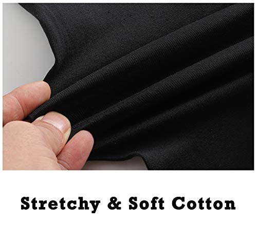 Flaryzone Little Girls' 2T-6T Basic Full Length Soft Stretchy Cotton Tights Leggings (2-6 Years, 2Pack/3Pack)3