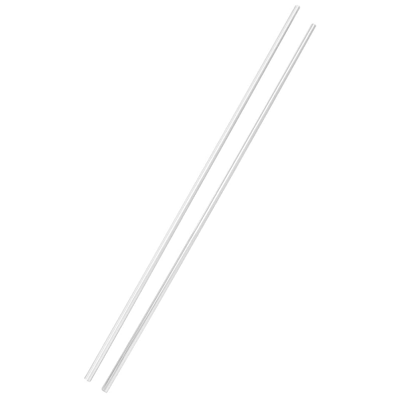 8 Mm Linearstange 2 Stück Edelstahl Zylinderschiene Linearwelle Gerade Runde Stange 8 Mm Durchmesser 600 Mm Länge Metallstangen X 600 Mm
