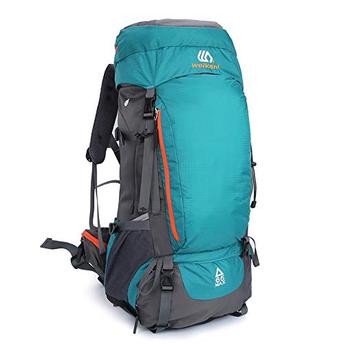 SKYSPER Mochilas de Senderismo 50L 65L con Cubierta Impermeable de Marcha Trekking Macutos