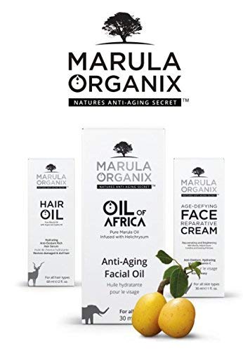 Miniatura 4 de Marula Organix - Aceite para el cabello hidratante y antioxidante, rico en antioxidantes, marula orgánica pura, argán, aceite de jojoba, revive el