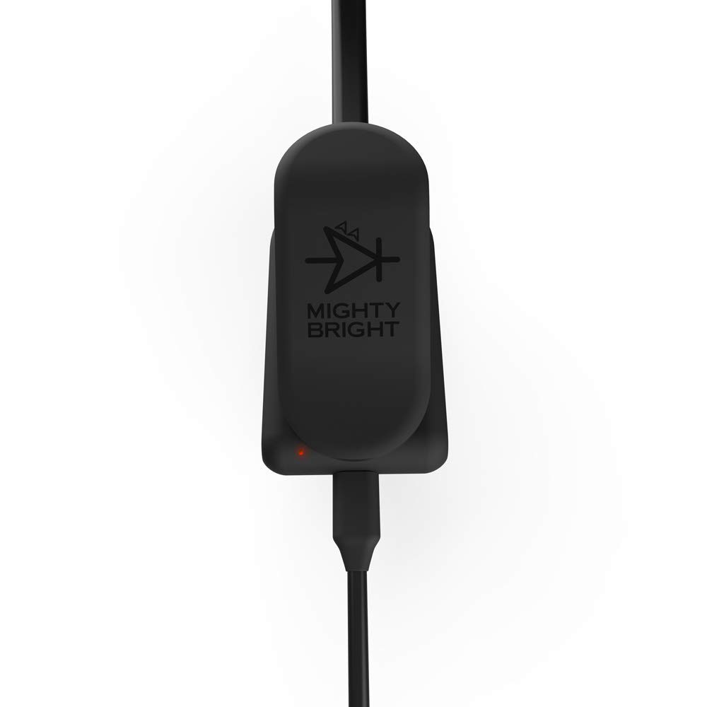 Mighty Bright NuFlex - Lámpara para atril (recargable), color negro