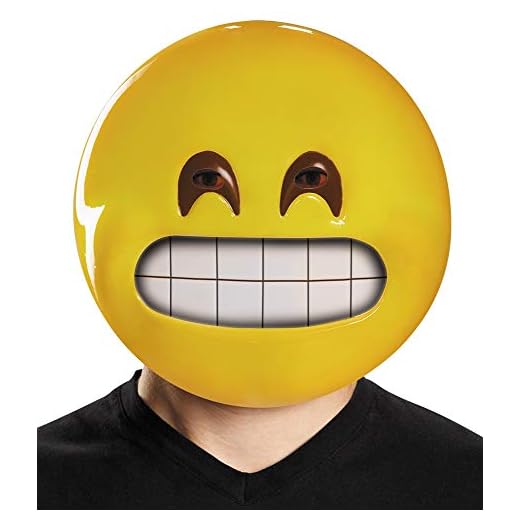 Emoji Mask Costume Accessory