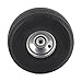 Mavaol 1 Pack Utility Tire, Flat Proof, Shock, Maintenance, Anti Skid Tread, 50kg Capacity, for Hand Trucks, Tool Carts, Garden Trolleys
