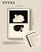VIYYIEA Framed Wall Art for Living Room, Swan Canvas Prints, Vintage Home Decor, Animals Painting Picture, Bathroom Wall Decor Gifts for Friends or Family - 16L x 12W