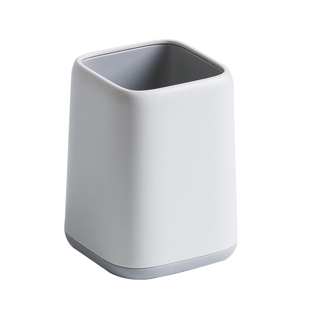 Porte-crayons Rond Bicolore Bleu - Organisateur De Bureau Stable Et Design
