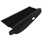 ECCPP Cargo Cover 2007-2014 for Smart Fortwo Flexible Retractable Rear Trunk Cover Shade Luggage Tonneau Security Cover