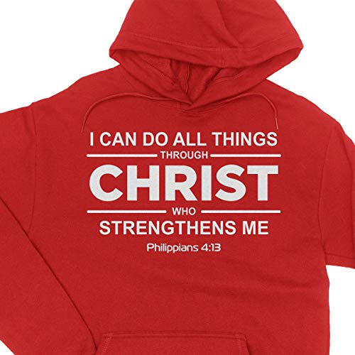 Aprojes Philippians 4:13 Christian Hoodie - I Can Do All Things Through Christ Who Strengthens Me2