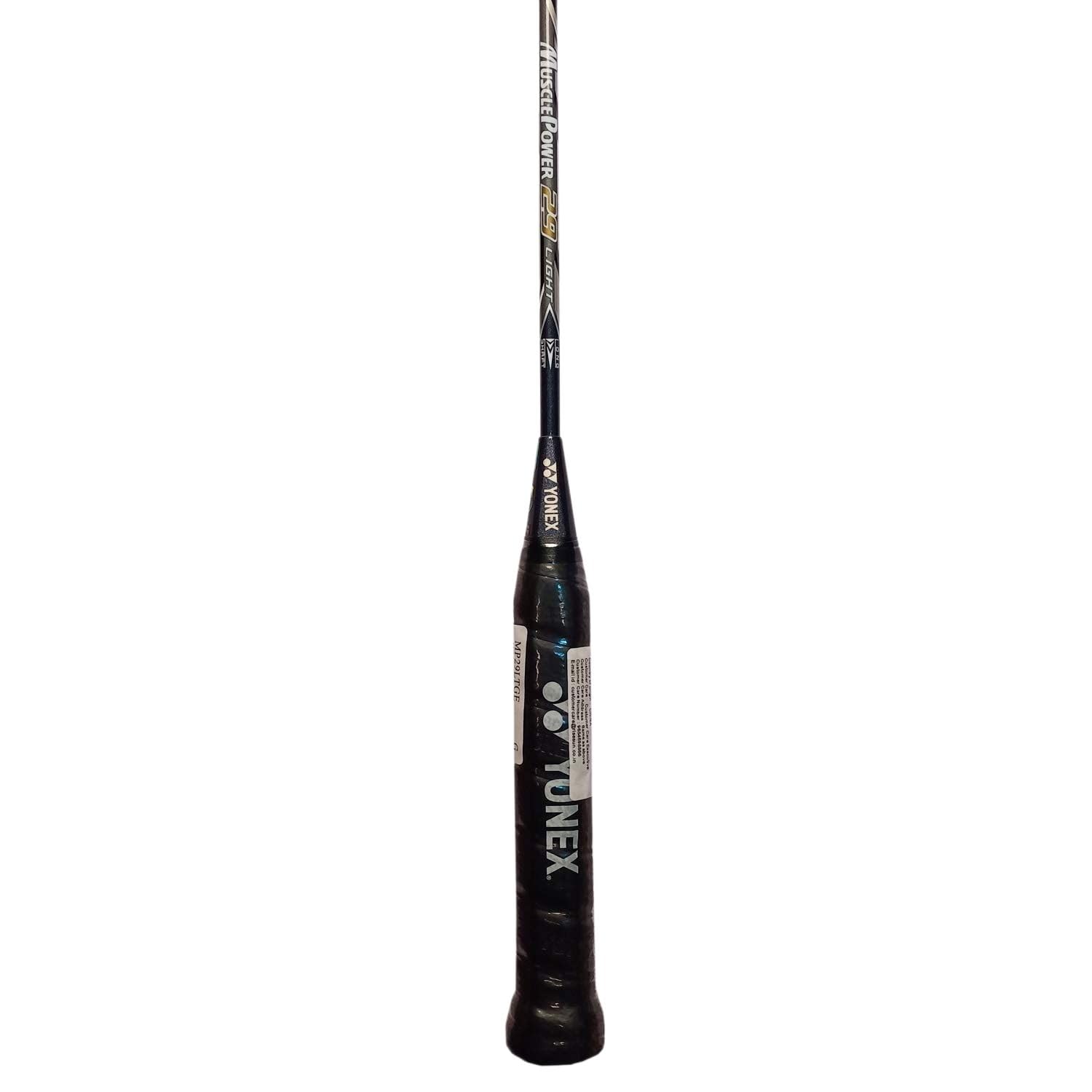 Yonex Racchetta da badminton Muscle Power Series con copertura completa ad alta tensione pre incordate