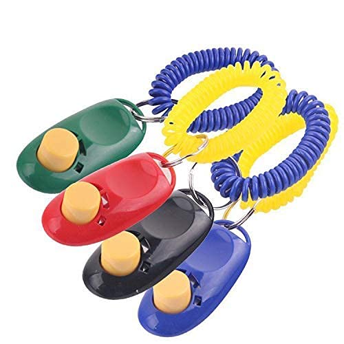 Get More Pet Town Pet Training Clicker With Wrist Strap And Strap Hook For Dog/Cat/Kitten/Puppy/Bird(Color May Vary) 2