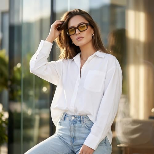 Image of Peter Jones Unisex Broad Frame Square UV /UB Protected Sunglasses (3887)