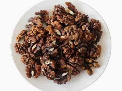 Image of Dark Amber Walnut Kernels (1 KG) Walnut without Shell Kashmiri