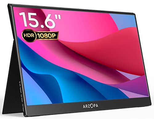 ARZOPA 15.6インチ フルHD モバイルモニター Amazon.co.jp: ARZOPA 15.6-inch Mobile Monitor Portable Display Non