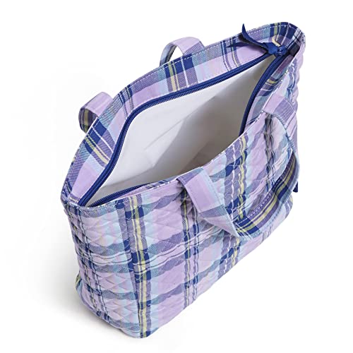 Vera Bradley 37208-15849 Women'S Cotton Lunch Tote Lunch Box, Amethyst Plaid thumb #2
