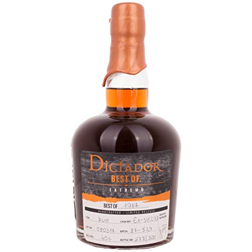 Dictador BEST OF 1987 EXTREMO Colombian Rum Limited Release 40,00% 0.7 l.