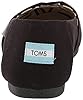 TOMS Womens Recycled Cotton Alpargata Espadrilles Shoes Black 6 UK #2