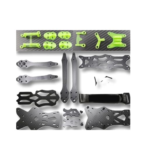 Kit Cadre Carbone DC O3 Ajustement Précis Finition Usinée 5 Pouces