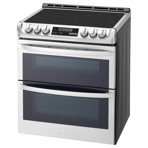 LG LTE4815ST 7.3 Cu. Ft. Stainless Double Oven Electric Range