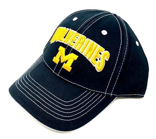 Gorra azul con visera curva ajustable miniatura 3