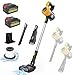 Squaeltirs Cordless Vacuum Cleaner for Dewalt 18V 2x 5.5AH Battery,3-In-1 Upright Handheld Stick Vacuum,150000r/min Rechargeable Stick Vacuum,for Pet Hair Hardwood Floor Carpet Car