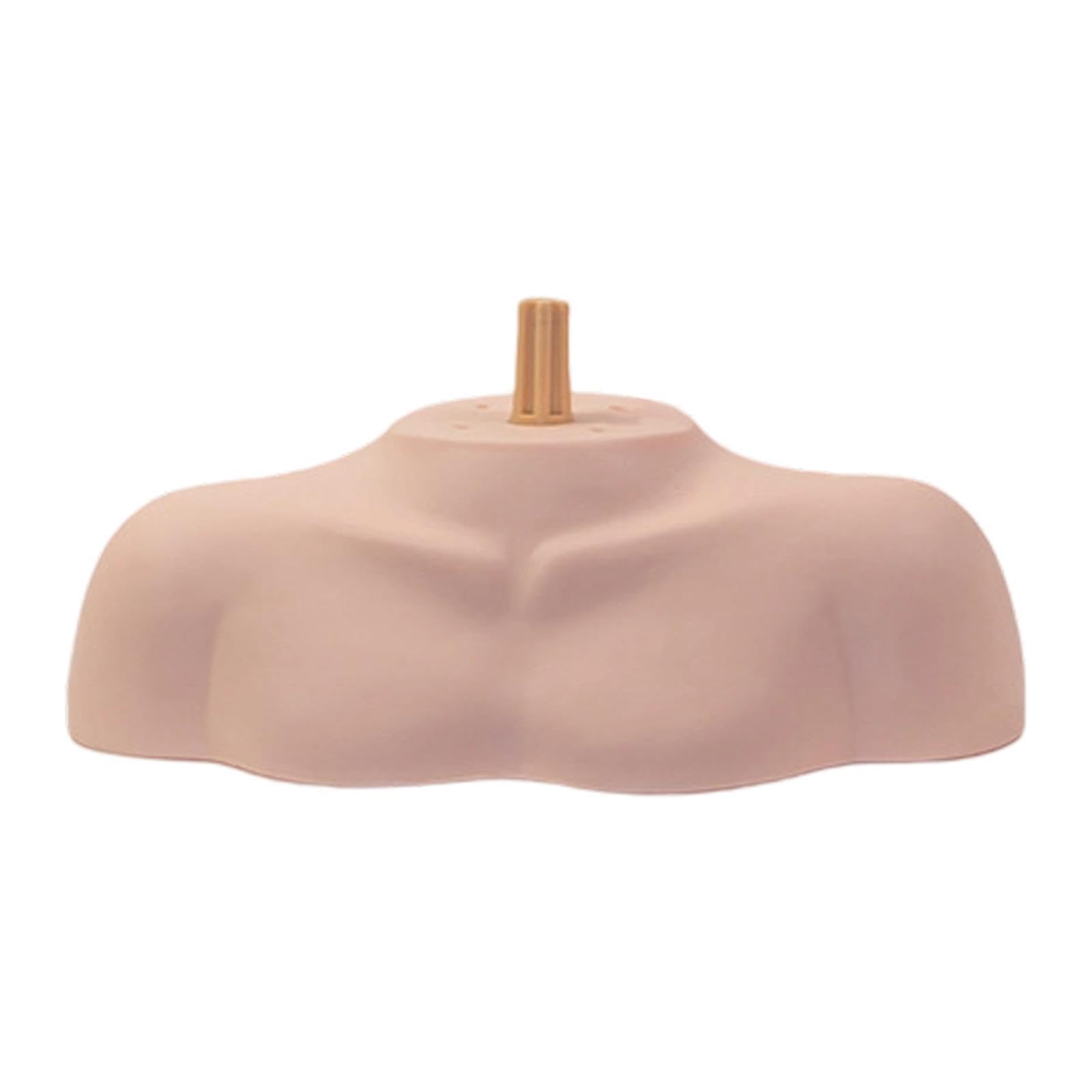predolo Supporto per testa di manichino, modello di busto con spalle, supporto per spalle per salone di bellezza, barbiere, estetista professionista, casa, Asta Scanalata