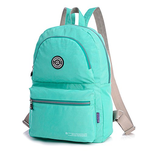 Sac à dos tissu lavé femme voyage version coréenne et trousse de l'élève décontracté