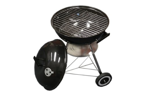 Landmann Mobile Kettle BBQ 41.5cm 11316, Black/Silver, 72cm