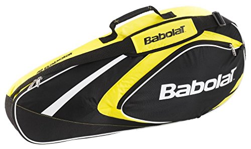 Babolat Club Line (3-Pack) Racquet Bag (Black/Yellow)