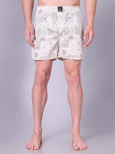 Image of Urban Scottish Men's Boxer Pants 100% Cotton Material with A Stylish Print Soft and Stretchy Elastic Waist Band Dynamic Movement and Hardwearing Stitching Breathable with A Gentle Snug Fit