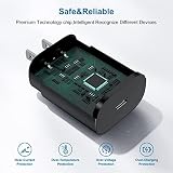 Type C Charger, 2Pack 25W PD USBC Wall Charger Super Fast Charging Block & 6ft Android Phone Cable Cord for Samsung Galaxy S26 S25 S24 S23 S22 S21 S20 (Plus/Ultra)/Note 20 10 9 8/ S10 S9 S8 Galaxy Tab