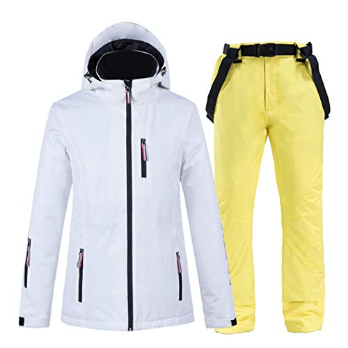 blingdeals Unisex Ski Suit Winter Thicken Warm Outdoor Snowboard Double Ski Skiwear Ski Suit