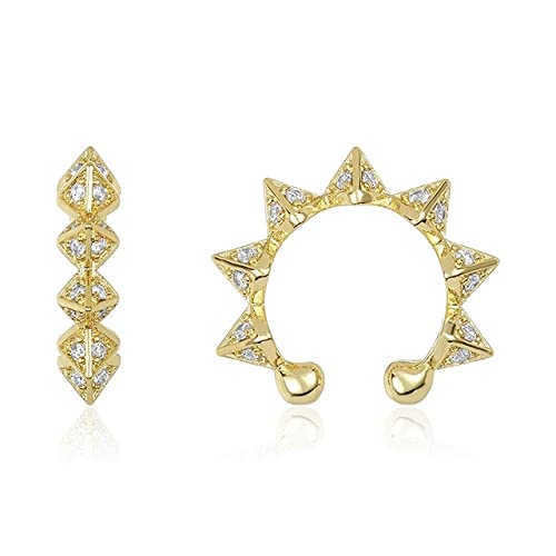 Pendientes con Clip para Oreja para Mujer, Pendientes sin perforación con Forma de Serpiente, Pendientes de joyería