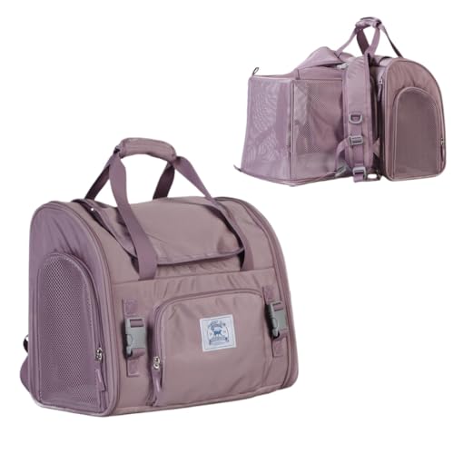 JoyeeLii �y�b�g�L�����[�����b�N �L/���^���p �g���\��e�� �l�ʃ��b�V���ʋC�� ���悯�t�� �R���p�N�g���o�����P�[�X (�p�[�v��,34*42*23cm)