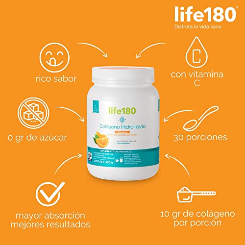 Colágeno, colageno hidrolizado life 180 Marca Life180 (3)