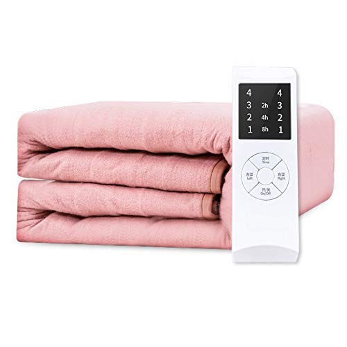 Heizdecke Elektrische Bettwärmer, 200 x 180 cm, automatische Abschaltung, Schutz vor Überhitzung, 4 Temperaturen, Matratzenheizung Geeignet für