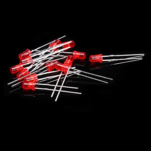 ILS - 500 pezzi 3MM LED Diode kit di breve Leg