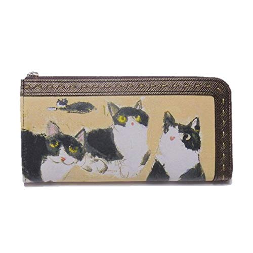 [マンハッタナーズ] Lファスナー 長財布 「ナナばっかり」 レディースのサムネイル