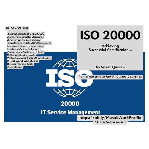 ISO20000 - How to Achieve Certification Audiolibro Por Musab Qureshi arte de portada