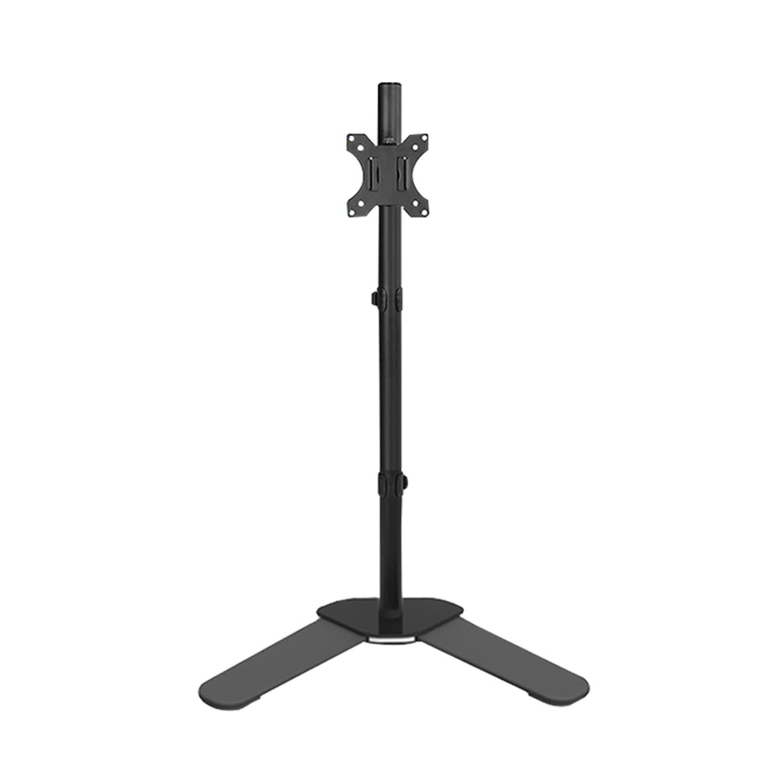 asdchZen Floor Tv Stand With Swivel Mount For Most 14 To 32 Inch Screen,Height Adjustment Monitor Mount,Easy To Assemble,Hold Up To 10Kg/22 Lbs
