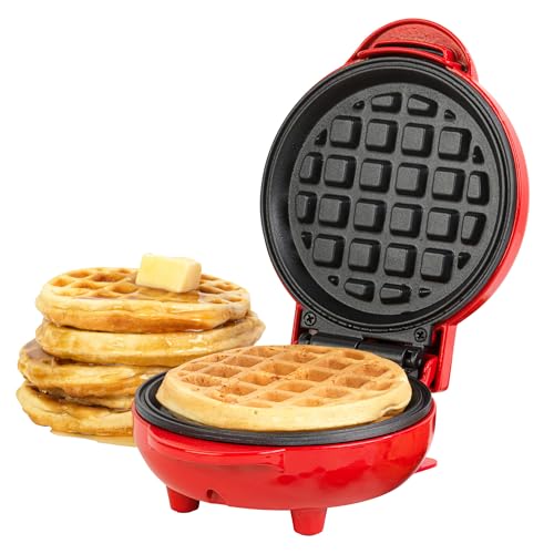 Giles & Posner Waffle Maker - Mini Non-Stick...