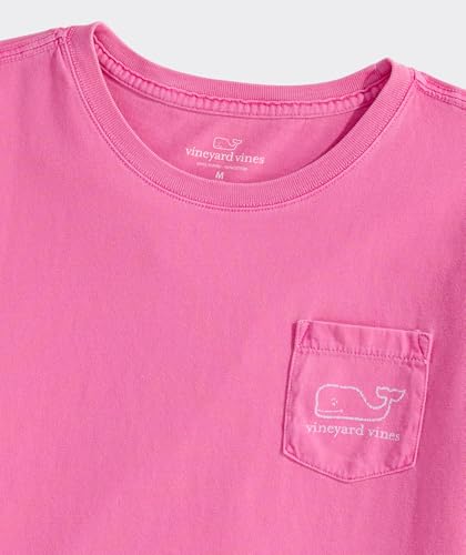 vineyard vines Girls' Garment-Dyed Vintage Whale Short-Sleeve Pocket Tee4