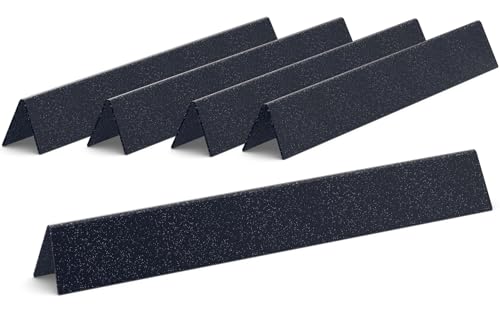 QuliMetal 7537 Flavorizer Bars 57cm pour Weber Spirit E310/320 (2007-2012) avec Boutons de brûleur latéral, Couvercle de brûleur 7536 pièces de Rechange...