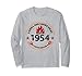 I Grill E Fumo Carne Dal 1954 Anni 68° Compleanno Maglia a Manica