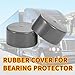 coppialu 2 Pcs Rubber Cover for Bearing Protector Car Bearing Protector, 1.96 in Bearing Protector Bras Trailer Wheel Hub Dust Covers Universal for Most Cars, Trailers, Trucks Suvs Trucks