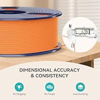 SUNLU Matt PLA Filament Bundle Mehrfarbig, 250g PLA 3D Drucker Filament 1.75mm, 0.25kg/Spule,8 Packung Insgesamt 2KG, Matter Oberfläche, Schwarz+Weiß+Grau+Blau+Grün+Rosa+Rot+Lehm – Ansicht 6